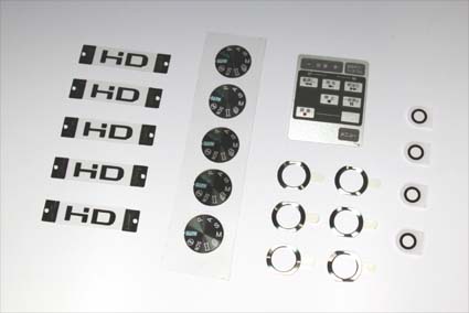 Accessories / Decorative Parts (Inlet , Mode Dial, Switch Panel)