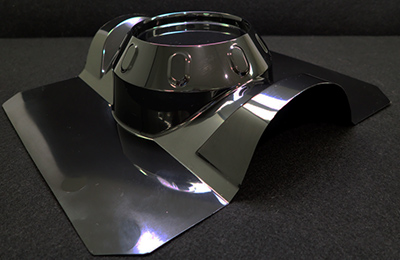 Biaxially extended PET film